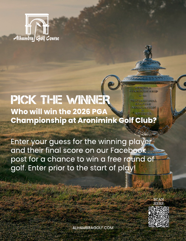 May 15 to 18 - PGA Championship