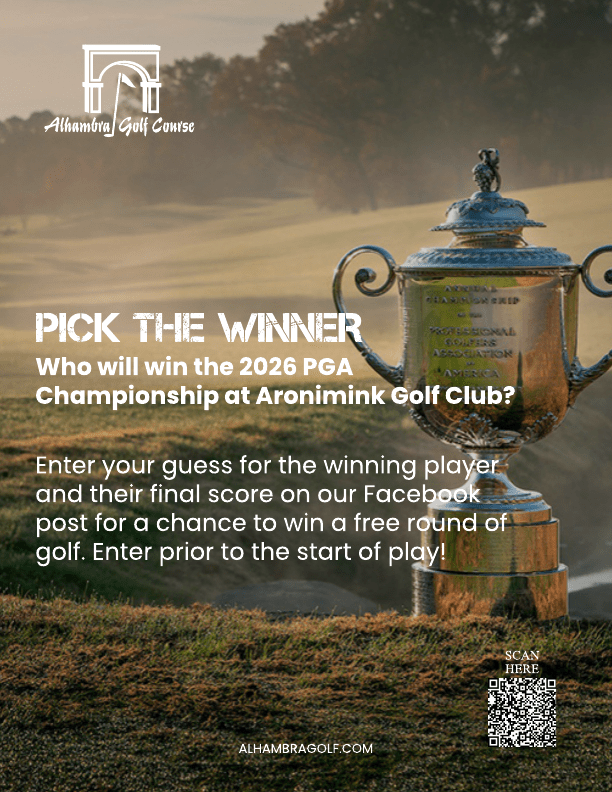 May 15 to 18 - PGA Championship