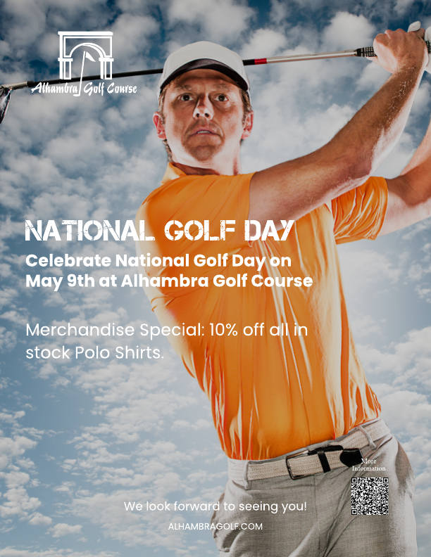 May 9th - National Golf Day