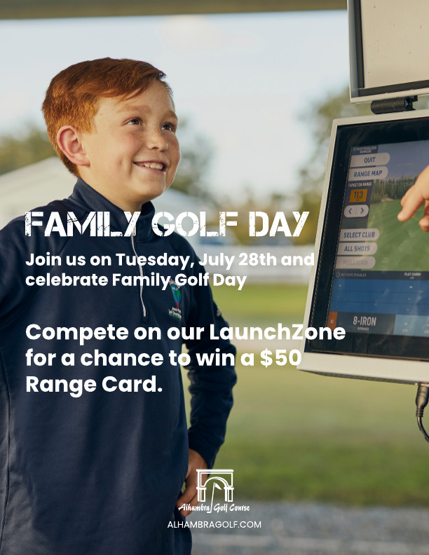 July 28th - Family Golf Day